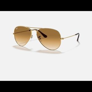 Ray ban aviators- brown